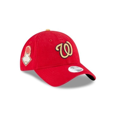 Washington Nationals Gorra | New Era MLB Gold Collection 9twenty Adjustable Cap Mexico - Rojos